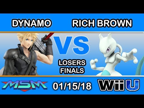 MSM 129 - Dynamo (Cloud) Vs. Rich Brown (Mewtwo Losers Finals - Smash 4