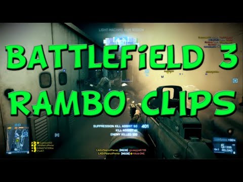 Battlefield 3 RAMBO CLIPS :D