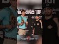 FREAK OF NATURE SEBASTIAN FUNDORA TOWERS OVER OPPONENT CARLOS OCAMPO IN FIRST FACE TO FACE