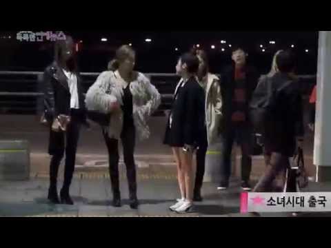 [LIVE_HD] 141024 SNSD @ Incheon Airport to Beijing