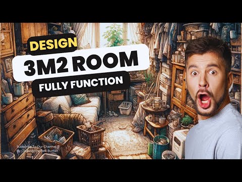 Design a Fully Functional 3 Square Meter Room!