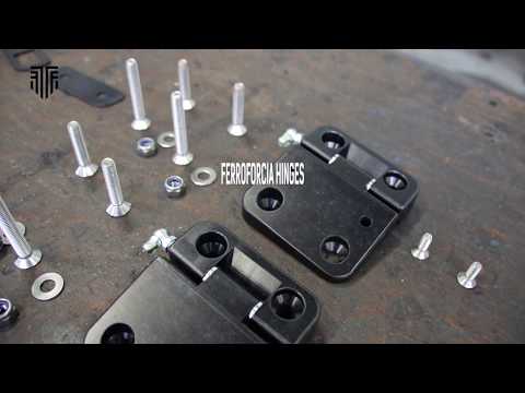 FerroForcia USP's side door hinges for Land Rover Defender (HSS2-001 / HSS4-001)