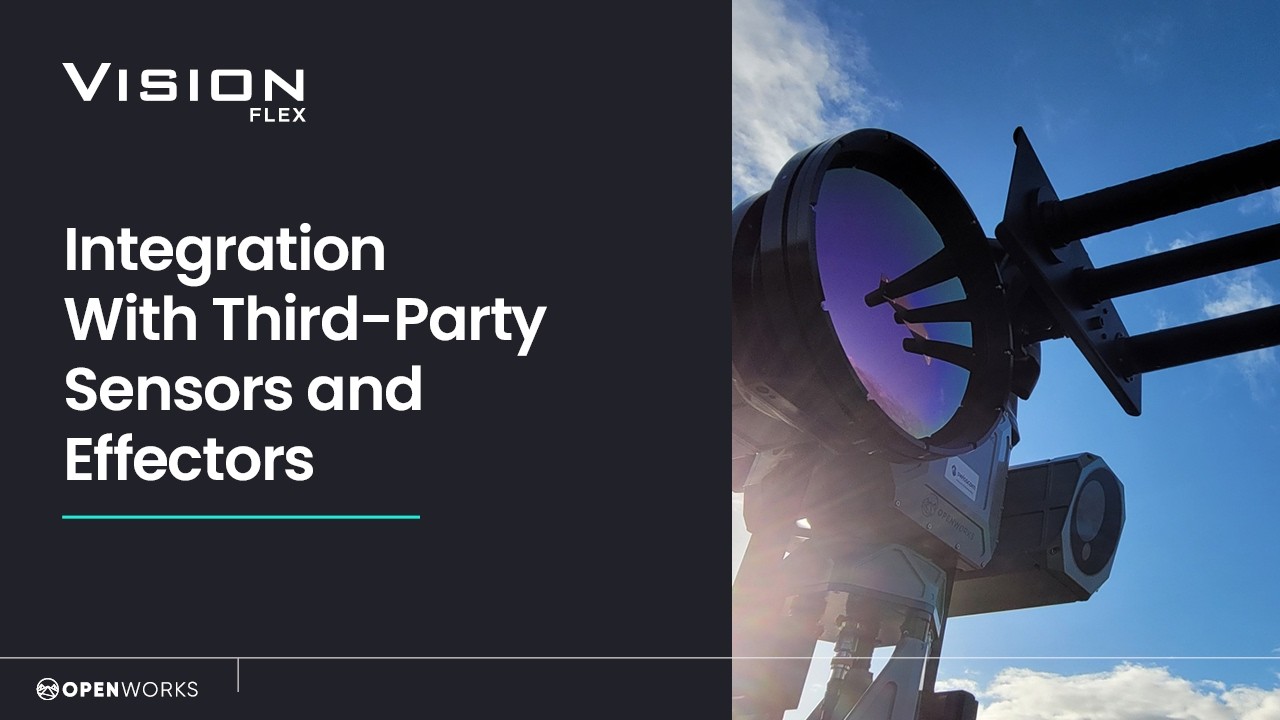 Vision Flex | Integration of Third-Party Sensors and Effectors | OpenWorks Engineering
