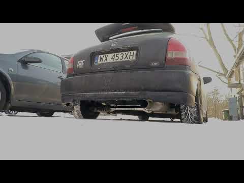 Honda Civic EJK20 Cold Start -14,5*C