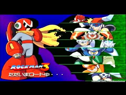 Rockman 3 - All Bosses (Ps1)