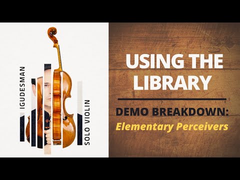 Using Igudesman Solo Violin + Demo Breakdown (Elementary Perceivers)