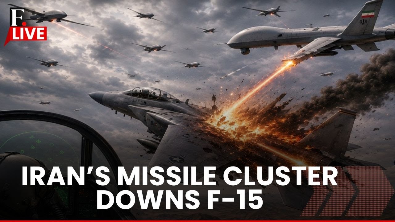 US IRAN  WAR LIVE| US Pilot Saw Strange Iranian Drone Swarm Before F-15 Crash: Report