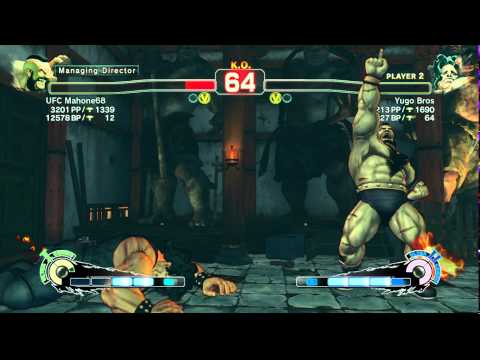 USFIV~ Zangief (UFC Mahone68) vs.  Hugo (YugoBros) HD