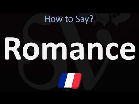 How to Pronounce Romance in French? (Romance in Paris, France)