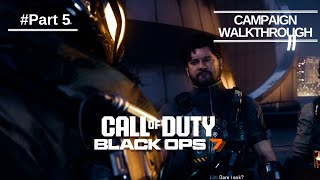 CALL OF DUTY BLACK OPS 7 Campaign Walkthrough Gameplay | #part5   Disruption (No Commentary)#cod