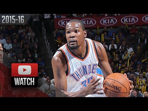 Kevin Durant Triple-Double Highlights vs Hawks (2015.12.10) - 25 Pts, 12 Reb, 10 Ast