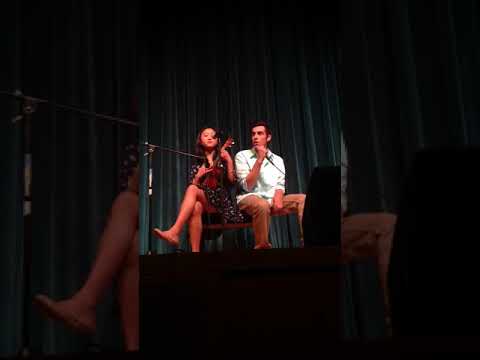 FREDDY BRIGNOLA AND GRACE PERFORM THE UNIVERSE IS LAUGHING