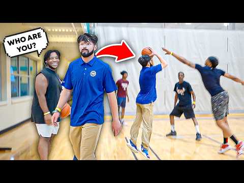 I Went Undercover & Played Basketball At The Gym!