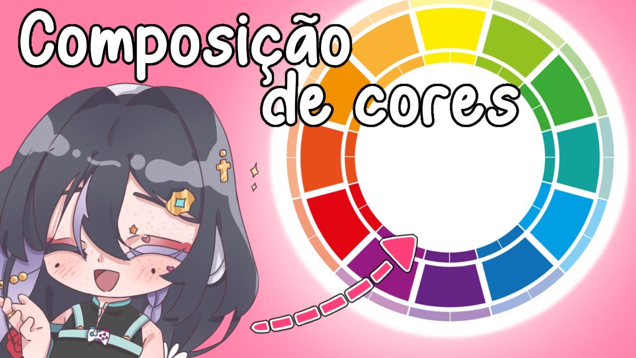 𖹭 Tipos de composições de cores! ⸝⸝