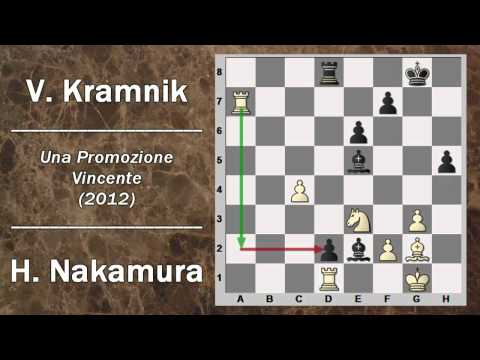 Partite Commentate di Scacchi 10- Nakamura vs Kramnik - Una Promozione Vincente - 2012 Olympiad