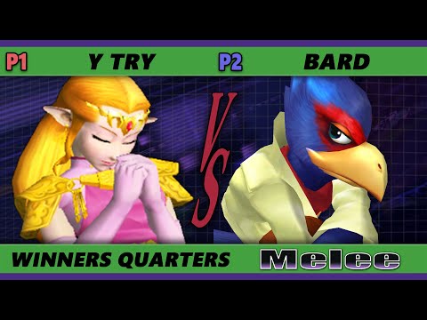 S@X 446 Winners Quarters - Y_Try (Zelda) Vs. Bard (Falco) Smash Melee - SSBM