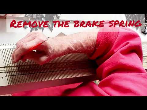 Disassembling a Knittax/Knitking AM-3 for Deep Cleaning