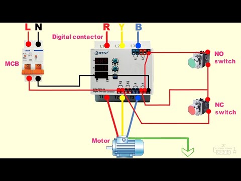 star delta power wiring connection 3 phase motor diagram