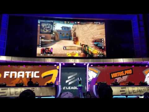 Virtus Pro winning Eleague Season 1 Grand Finals