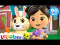 Easter Bunny Hop Easter Song More Nursery Rhymes Kids Songs Lellobee By CoComelon