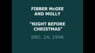 FIBBER McGEE & MOLLY -- "NIGHT BEFORE CHRISTMAS" (12-24-46)