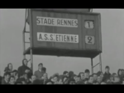 ASSE 4-1 Rennes - 26e journée de Division nationale 1966-1967