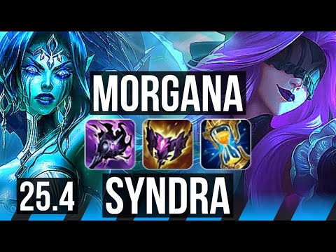 MORGANA vs SYNDRA (MID) | 8/2/21 | NA Master | 25.4