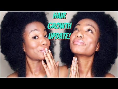 Hair Growth Challenge Update + 100K Giveaway!!! Video