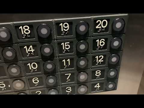 Amazing Mitsubishi Traction Elevators | St. Regis Hotel | San Francisco, CA