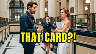 After My Wife Kicked Me Out, I Used My Mother’s Old Card — The Bank Panicked, I Was Shocked When…