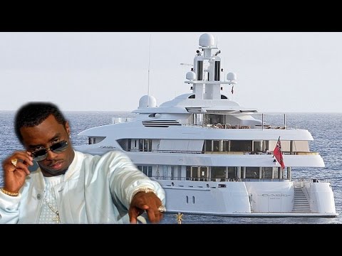 Diddy (Sean Combs')  super luxury yacht "Oasis" $72 Million