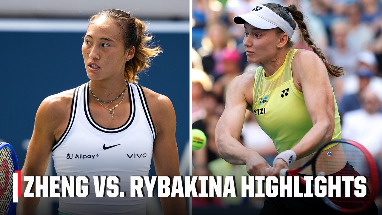 Qinwen Zheng vs. No. 2 Elena Rybakina | Full Match Highlights | 2026 US Open