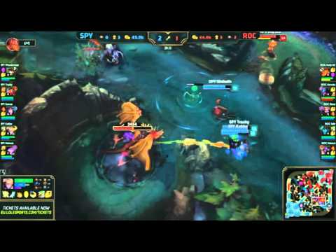 LOL EU LCS Week 2 Day 2 Splyce vs ROCCAT highlights