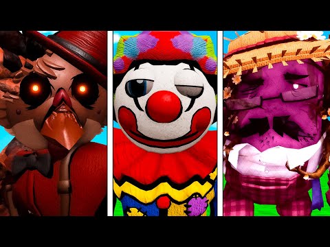 ROBLOX PIGGY *NEW* MRS. P CAMPAIGN SKINS! (TOMLINSON, CLASSIC CLOWNY & FARMER MR. P!)