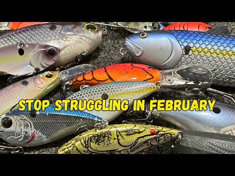 February Bass Fishing: These 5 Lures Catch Fish When Nothing Else Works
