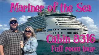 🚢 Royal Caribbean Mariner of the Seas Balcony Cabin 8316 | Full Room Tour & Review