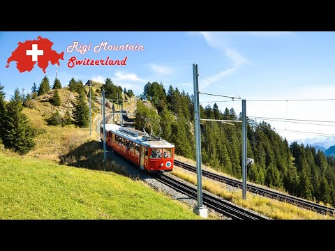 4K - Viztnau to top of Mount Rigi, Switzerland - Mountains of Switzerland - Travel Guide