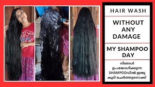 Hair wash Routien  Add these in shampoo for silky 