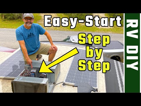 Micro-Air Easy Start DIY on Coleman Mach RV AC unit 4K (RV Living Full Time)