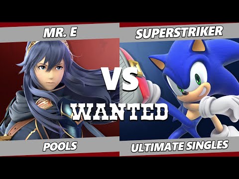 WANTED S4 C4 - Mr. E (Lucina) Vs. SuperStriker (Sonic) SSBU Ultimate Tournament