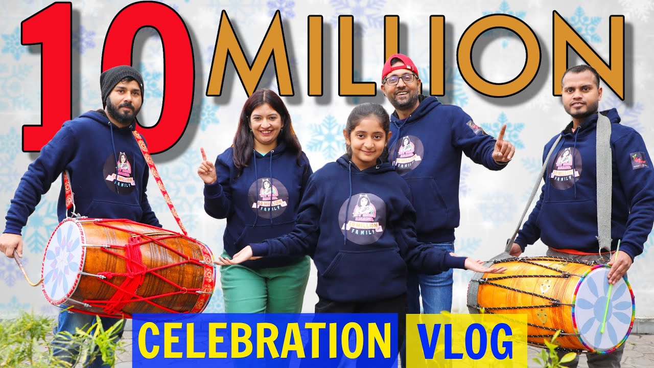Anantya 10 Million Surprise Celebration Vlog | CookWithNisha