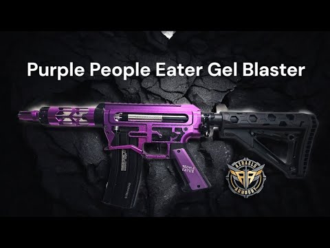 The Purple People Eater Gel Blaster! Another Chimera BEAST going out to its forever home!