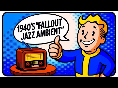 ☢️ Fallout‑Era Jazz Radio – 2 Hours to Calm the Wasteland in Your Mind