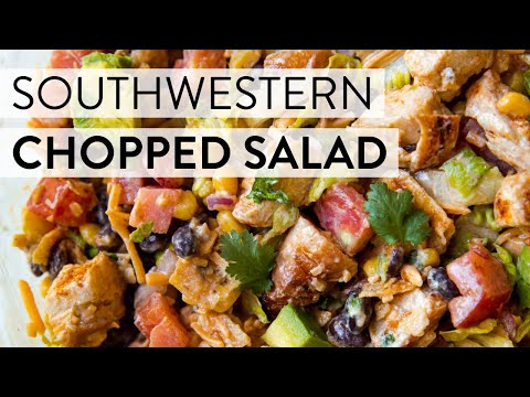 Southwestern Chopped Chicken Salad | Sally's Baking