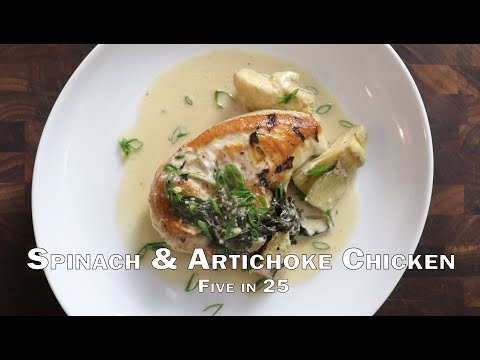 Spinach and Artichoke Chicken