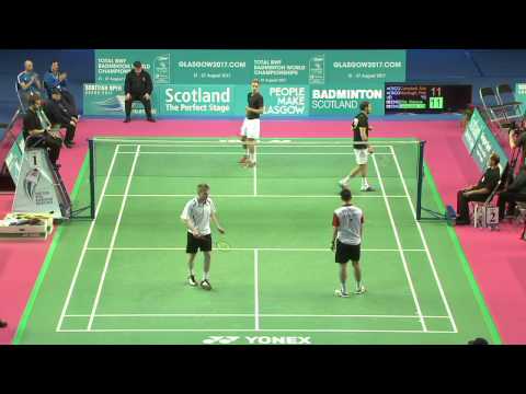 Badminton - Campbell / Machugh vs Ellis / Langridge (MD, R32) - Scottish Open 2015