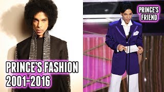 Prince&#39;s Fashion Evolution 2001-2016