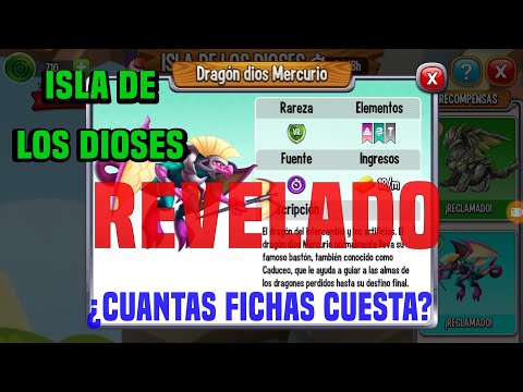 REVELANDO Ruta del Dragon dios MERCURIO 《Dragon City》