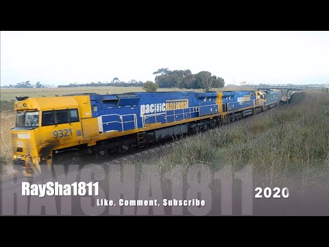 7AM5 - 9321-9323-G538 (PacNat) Murgheboluc - Australian Trains by Raysha1811