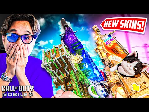 I BOUGHT all the *NEW* COLD CLAWS SKINS in COD MOBILE